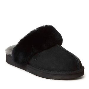 Fireside By Dearfoams Women's Sydney Genuine Shearling Scuff Slipper
